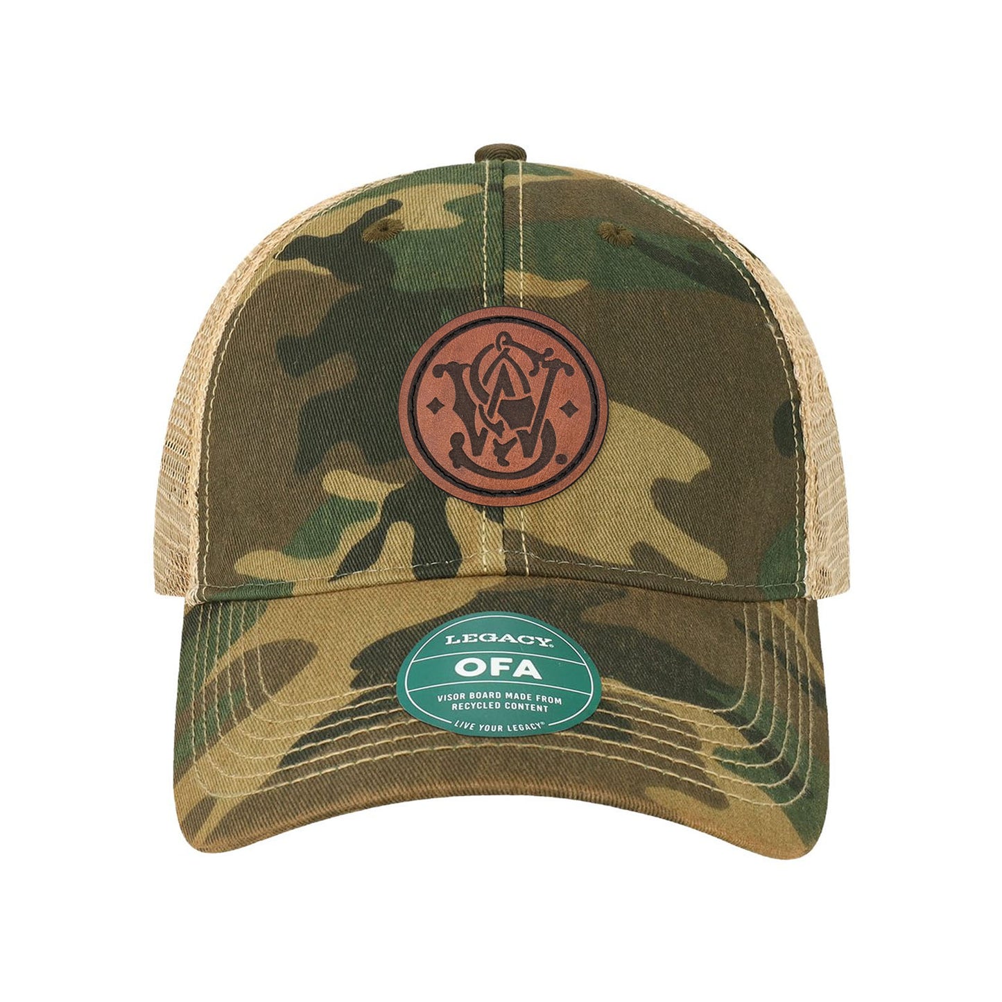 Meatball Logo Leather Patch OFA Dad Hat