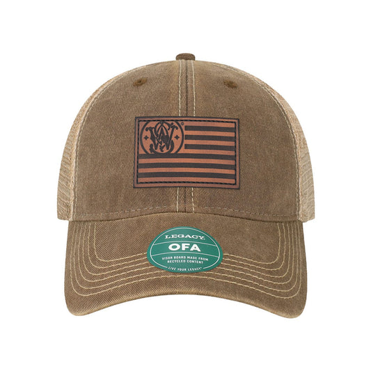 SW Flag Leather Patch OFA Dad Hat