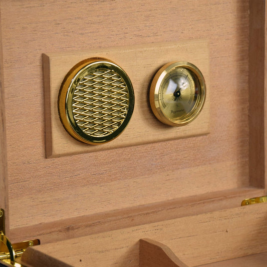 S&W Meatball Engraved Cigar Humidor