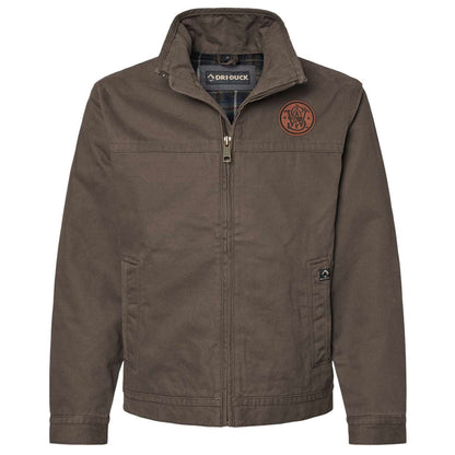 Leather Patch Men's Maverick Boulder Cloth™ Jacket with Blanket Lining