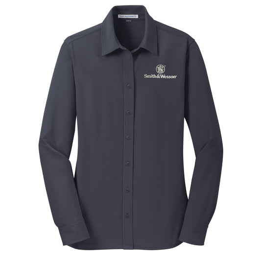 Women's Dimension Knit Dress Shirt