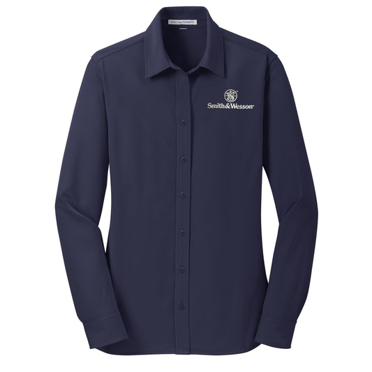Women's Dimension Knit Dress Shirt