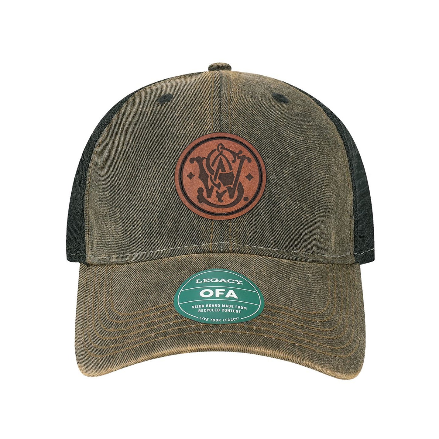 Meatball Logo Leather Patch OFA Dad Hat