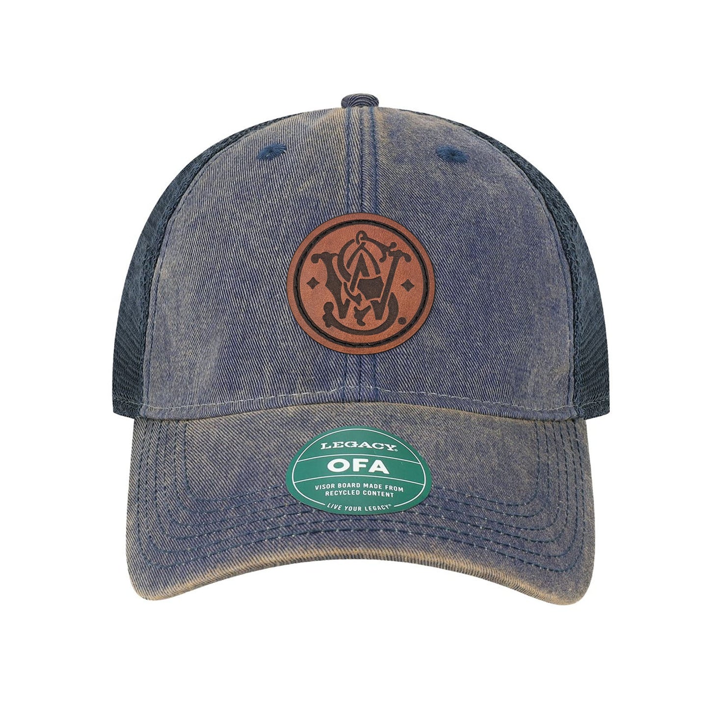 Meatball Logo Leather Patch OFA Dad Hat