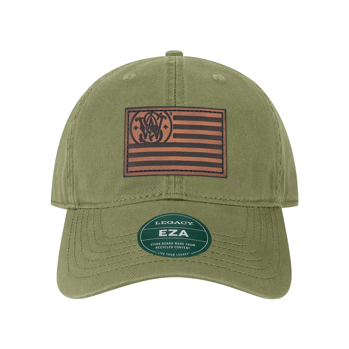 SW Flag Leather EZA Dad Hat