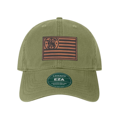 SW Flag Leather EZA Dad Hat
