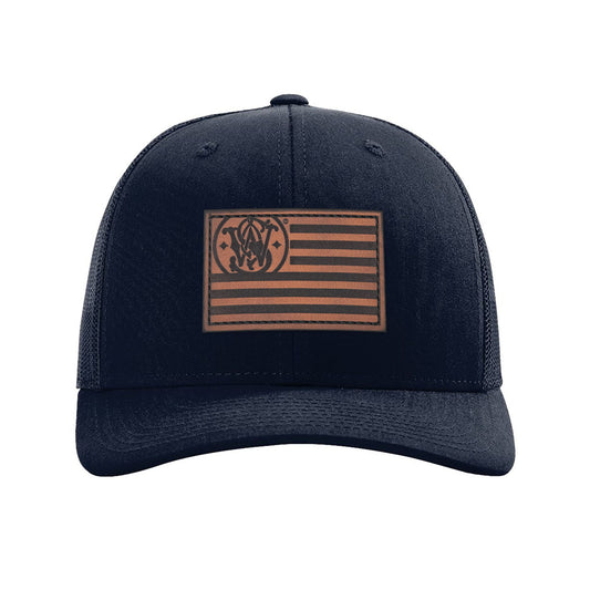 SW Flag Leather Patch Richardson Snap-Back