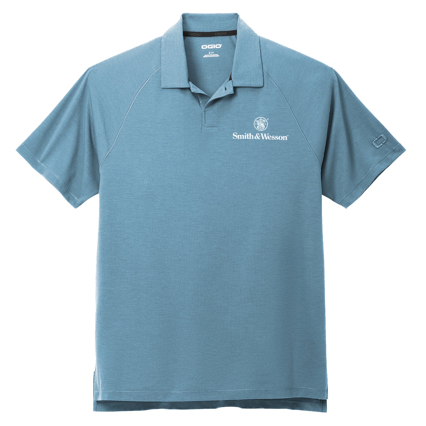 Stacked Logo Performance Polo