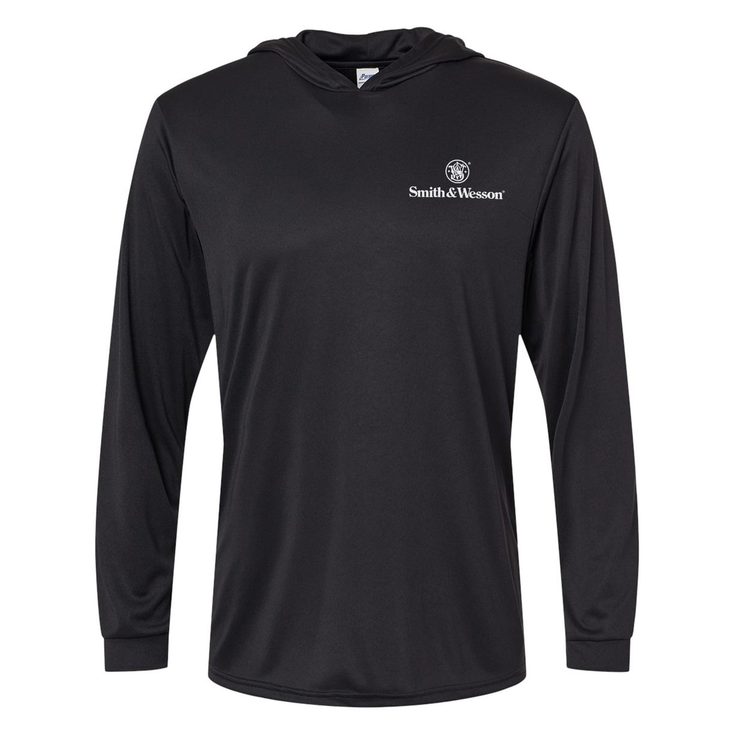 Stacked Logo Performance Hooded LS
