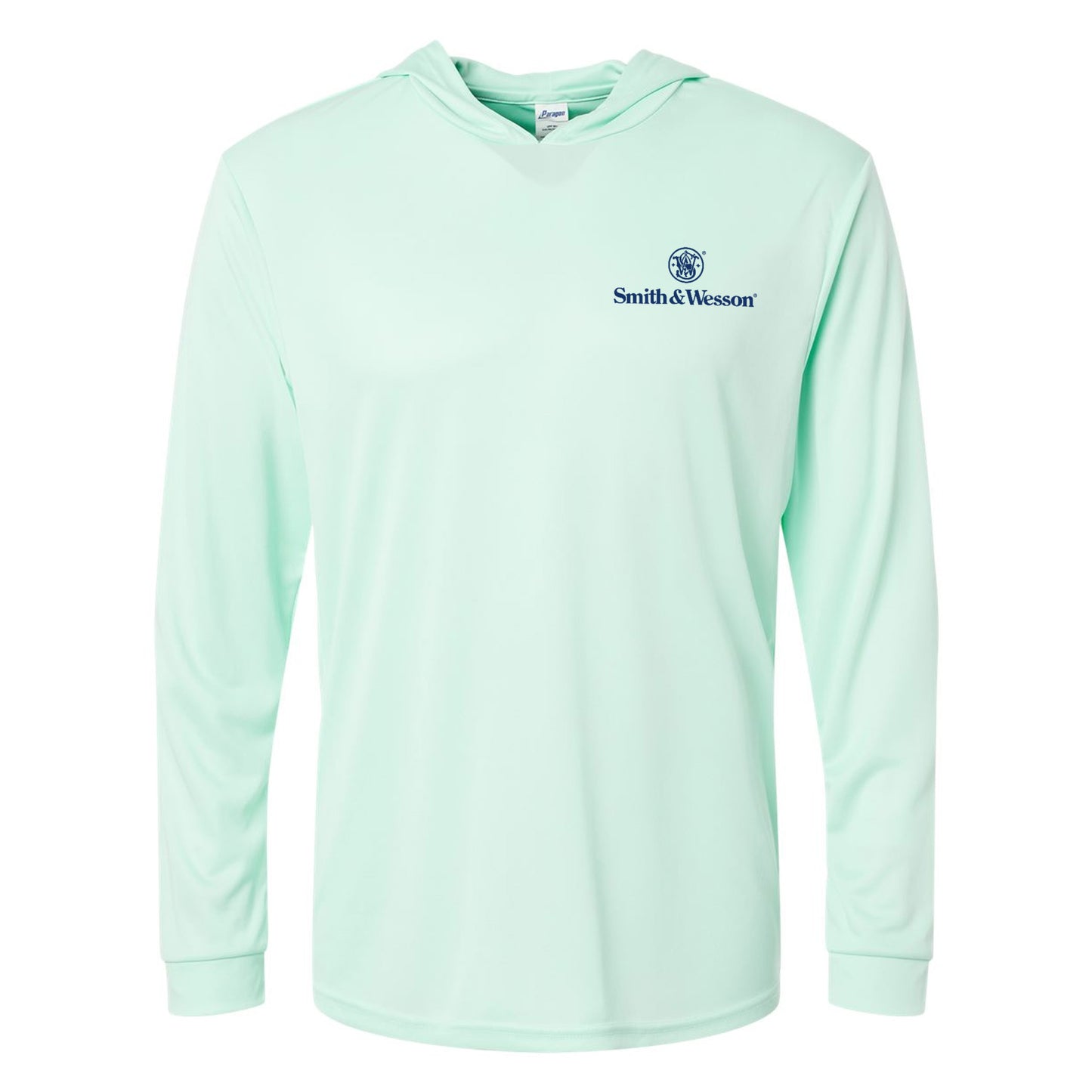 Stacked Logo Performance Hooded LS